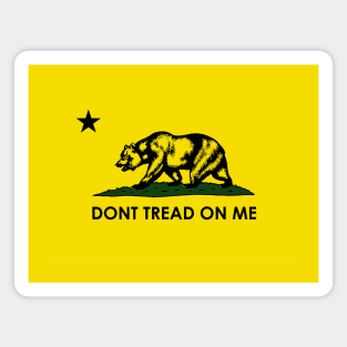 California Republic Gadsen Flag Magnet